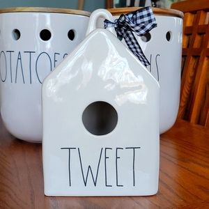Rae Dunn Tweet Birdhouse